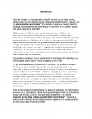 El empirismo. Justificación
