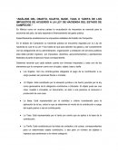 Análisis del objeto, sujeto, base, tasa o tarifa de los impuestos de Acuerdo a la Ley de Hacienda del estado de Campeche