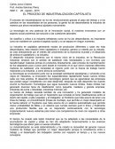 El proceso de industrialización capitalista