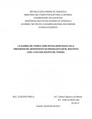 Tesis guardia del pueblo. CASO: LICEO SAN AGUSTIN DEL PARAISO.