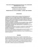 Sisntesis de haluros de alquilo