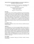 Obtencion del punto de fusión de una sustancia organica a partir de su recristalizacion.