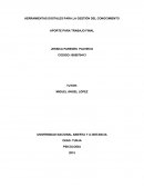 HERRAMIENTAS DIGITALES PARA LA GESTIÓN DEL CONOCIMIENTO