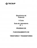 CARRERA DE ELECTRÓNICA Y AUTOMATIZACIÓN INDUSTRIAL