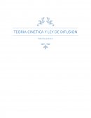 TEORIA CINETICA Y LEY DE DIFUSION