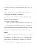 La presente investigación trata acerca del tema de la investigación aplicada a las empresas
