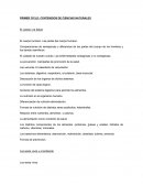 PRIMER CICLO: CONTENIDOS DE CIENCIAS NATURALES