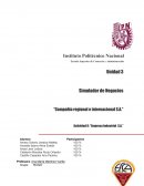 Tema: “Compañía regional e internacional S.A.”