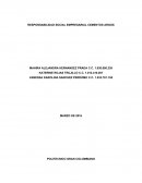 FACULTAD DE CIENCIAS ADMINISTRATIVAS, CONTABLES Y ECONOMICAS RESPONSABILIDAD SOCIAL EMPRESARIAL