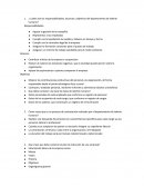 Responsabilidades, alcances y objetivos del departamento de talento humano