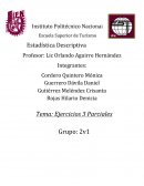 Ejercicios Parciales