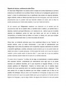 Reporte de lectura, conferencia sobre Ética