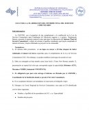 GUIA PARA LA ELABORACION DEL INFORME FINAL DEL SERVICIO COMUNITARIO