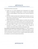 ARTICULO VI DEL MODO DE CONDUCIRNOS EN ESTABLECIMIENTOS PUBLICOS