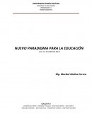 Nuevo Paradigma de la educacion.