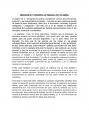 DEMOGRAFÍA Y DESARROLLO REGIONAL EN COLOMBIA.