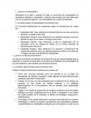 Cuestionario sobre necesidades económicas.