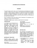 INFORME DETERMINACIÓN DE DENSIDADES.