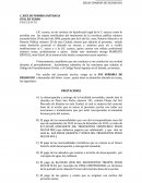 Demanda sumario de desahucio