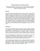 Densidad de partículas