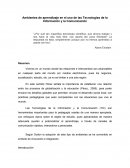 El uso de las Tecnologías en los ambientes de trabajo.