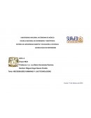 NECESIDADES HUMANAS Y LAS TECNOLOGÍAS