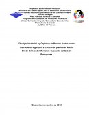 Divulgación de la Ley Orgánica de Precios Justos como instrumento legal para el control de precios en Barrio Simón Bolívar del Municipio Guanarito del Estado Portuguesa.