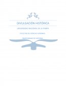 Divulgación historiografica