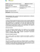 Los tipos de estructuras organizacional y su influencia en la administración de proyectos.