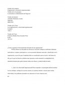 Organización y estructuras organizacionales.