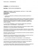 PSICOLOGIA EXPERIMENTAL.