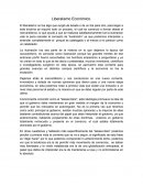 Liberalismo Económico.