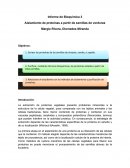 Informe de Bioquímica 3 Aislamiento de proteínas a partir de semillas de verduras