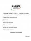 Datos agrupados y datos no agrupados.