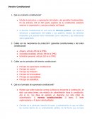 Derecho Constitucional.