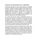 NUEVAS CAPACIDADES DE LA EMPRESA