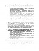 Cuál es el rol del sistema financiero?