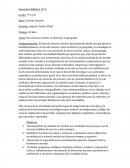 Dos ciencias sociales: la historia y la geografía.