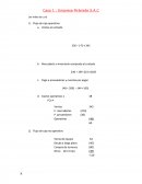 Caso 1 : Empresa Pirámide S.A.C