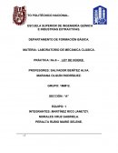 Práctica 8. LEY DE HOOKE.