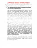 Actividad Líneas sociológicas. ¿Qué relación y qué diferencias encuentras en el pensamiento de Comte, Spencer y Marx?