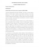 Análisis Político del Correísmo bajo la categoría de POPULISMO