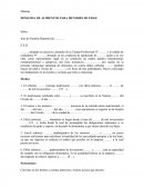 DEMANDA DE ALIMENTOS PARA MENORES DE EDAD