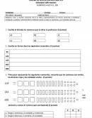 Objetivo: Leer y escribir números del 0 al 300 y representarlos en forma concreta y simbólica. Comparar y ordenar números del 0 al 300 de menor a mayor y viceversa, y en moneda nacional.