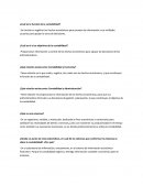 Su función es registrar los hechos económicos para proveer de información a sus múltiples usuarios para apoyar la toma de decisiones.