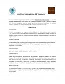 Conrato individual de trabajo