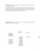 Esquema de las categorías del análisis socioeconómico.