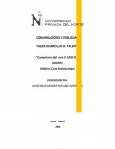 COMUNICACIONES Y PUBLICIDAD TALLER DESRROLLO DE TALENTO