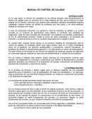MANUAL DE CONTROL DE CALIDAD