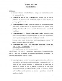 Enumere los Estados Contables Básicos y explique que información encuentra en cada uno de ellos.. Página 1